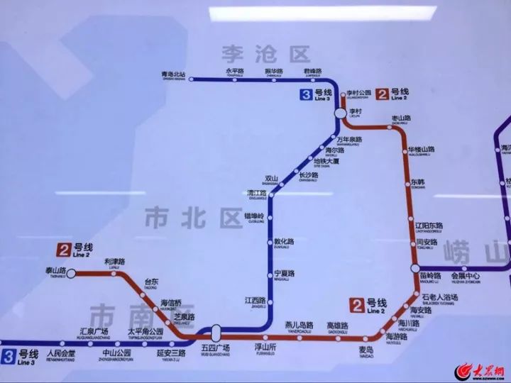 青岛地铁最新线路图全景概览